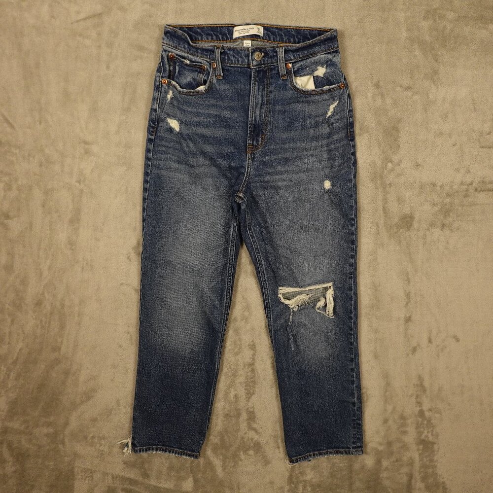 Abercrombie & Fitch Jeans Curve Love Ankle Straight Ultra High Rise – Size 28/6R